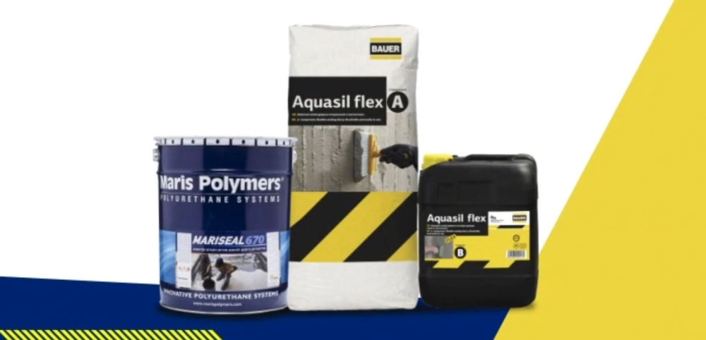 איטום חדרים רטובים ומרפסות עם מערכת מריס 670