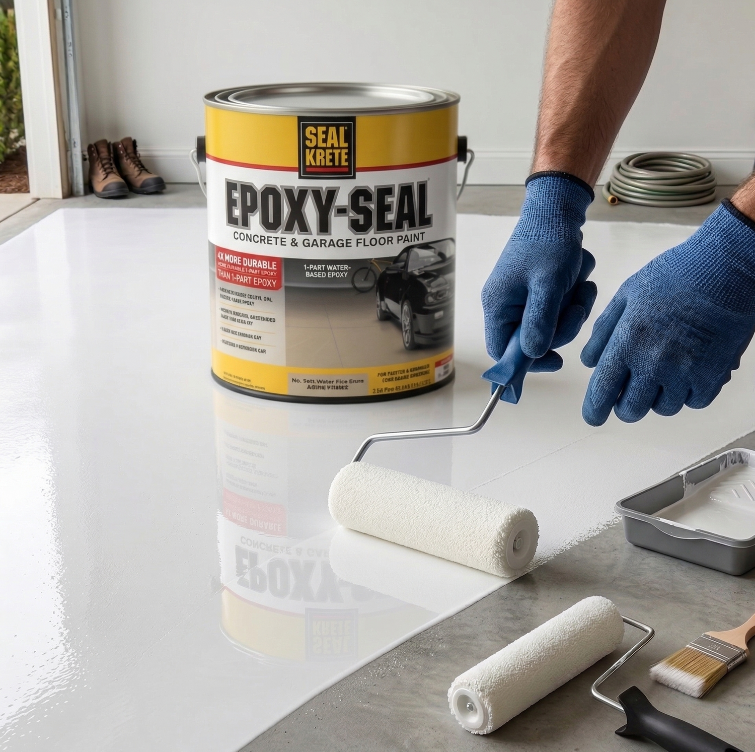 איך לצבוע רצפת בטון? המדריך המלא לתוצאה חזקה, נקייה ועמידה לאורך זמן