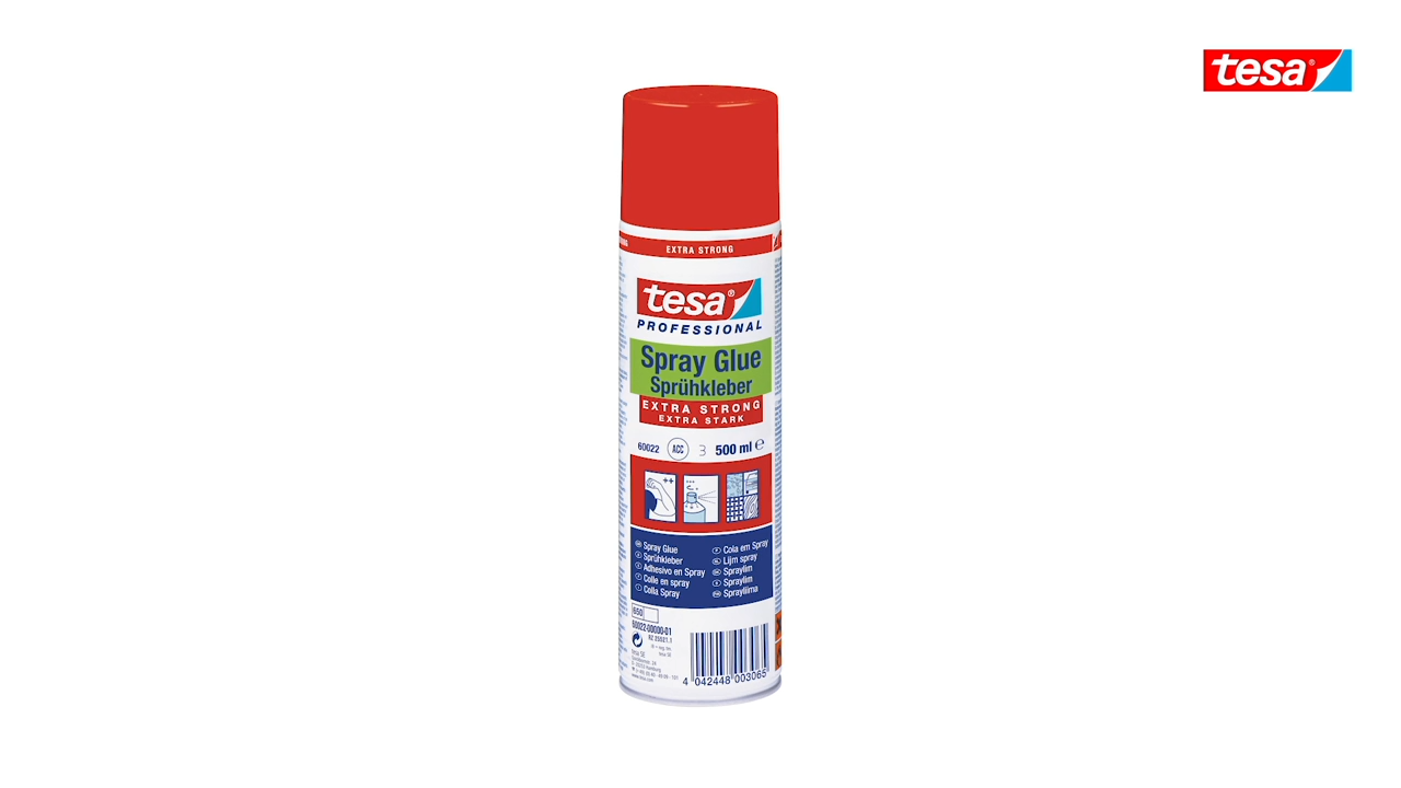 ספריי דבק מקצועי 60022 Tesa