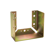 תושבת קיר מכופפת 185 זהב 20*20