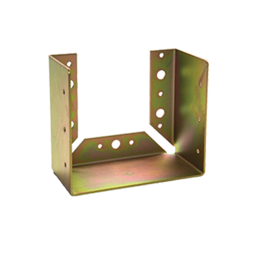 תושבת קיר מכופפת 185 זהב 20*20