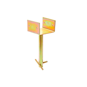 תושבת מוט ליציקה זהב 15*15