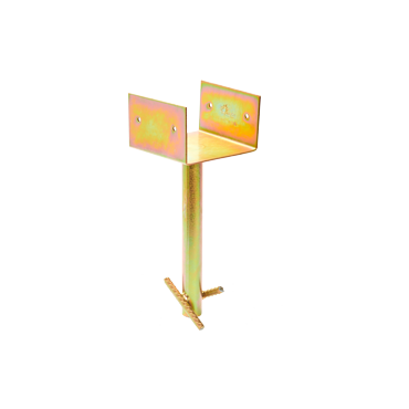 תושבת מוט ליציקה זהב 15*15