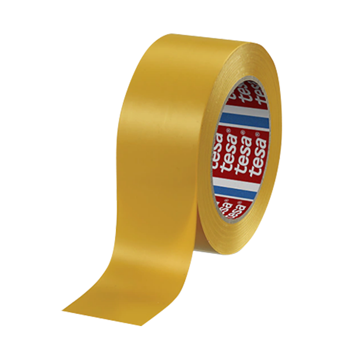 פלקס סרט לסימון רצפות 4169 Tesa צהוב רוחב 50 מ"מ, אורך 33 מטר
