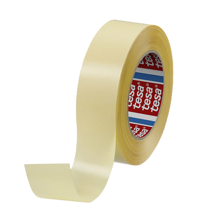 סרט דו צדדי דק שקוף לשימושים כלליים כולל שילוט Tesa 65621 שקוף רוחב 50 מ"מ אורך 25 מטר