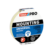 סרט דו צדדי חזק לשימוש פנימי Tesa 66958 לבן רוחב 19 מ"מ אורך 5 מטר