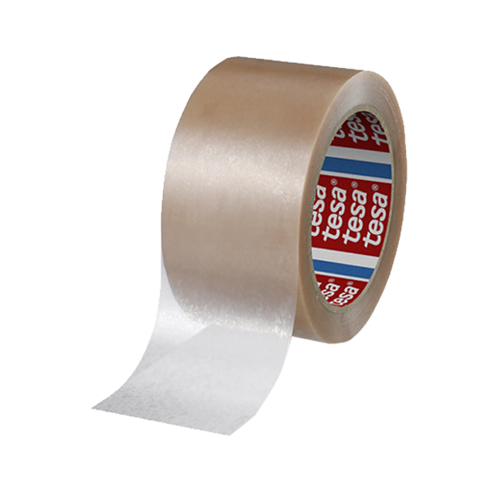 סרט אריזה PVC חד צדדי Tesa 4104 שקוף רוחב 19 מ"מ אורך 50 מטר
