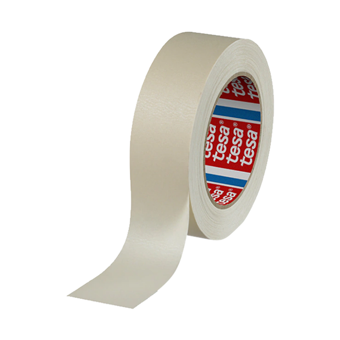 מסקינג טייפ עמיד לחום גבוה 4316 Tesa לבן רוחב 25 מ"מ, אורך 50 מטר