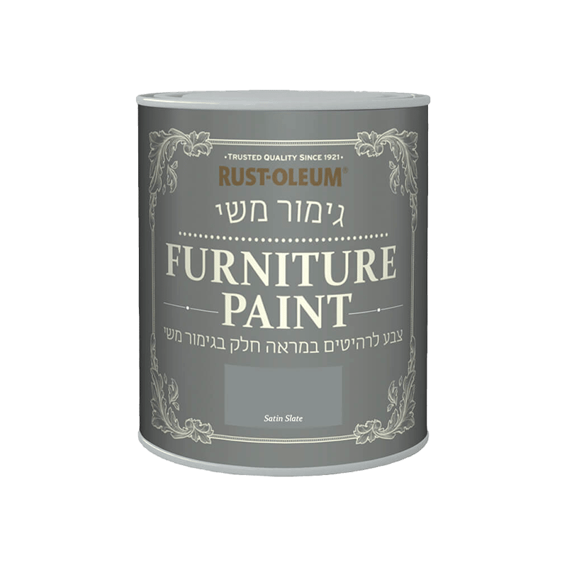 צבע לרהיטים בגימור משי Slate 750 מ״ל