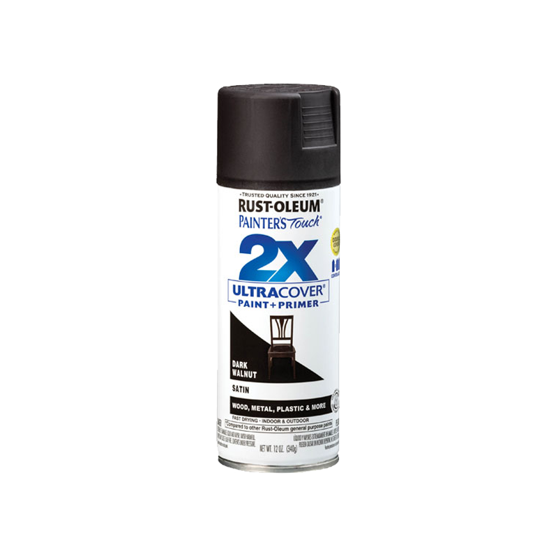 ספריי צבע 2X אגוז כהה משי 340 גרם