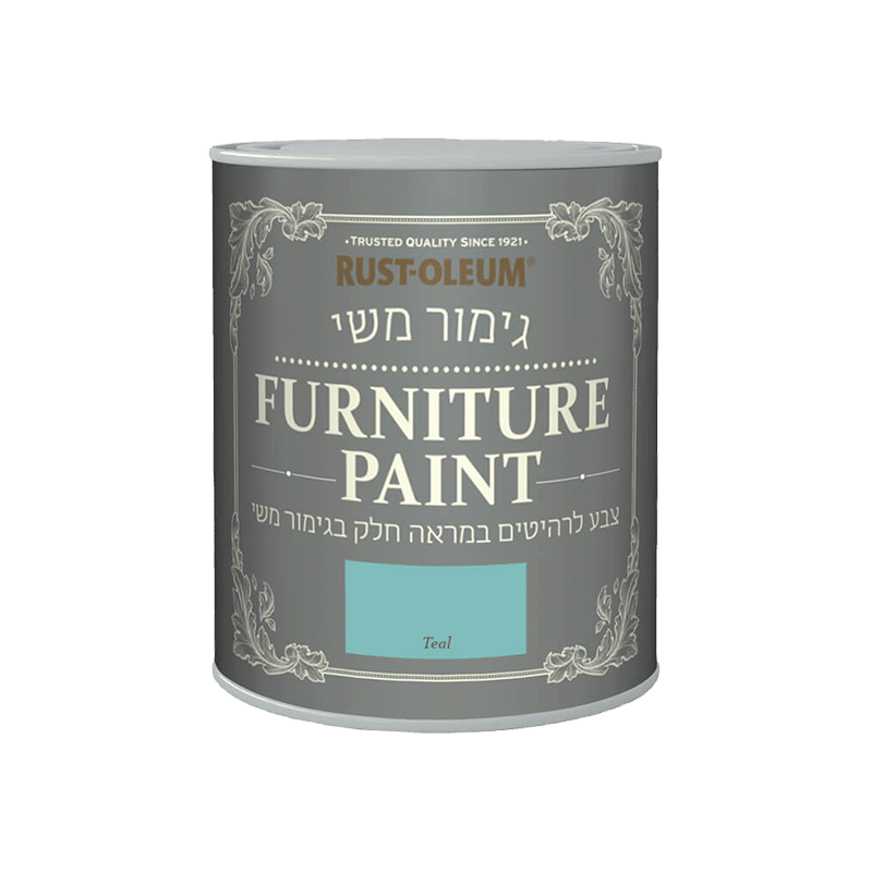צבע לרהיטים בגימור משי Teal 750 מ״ל