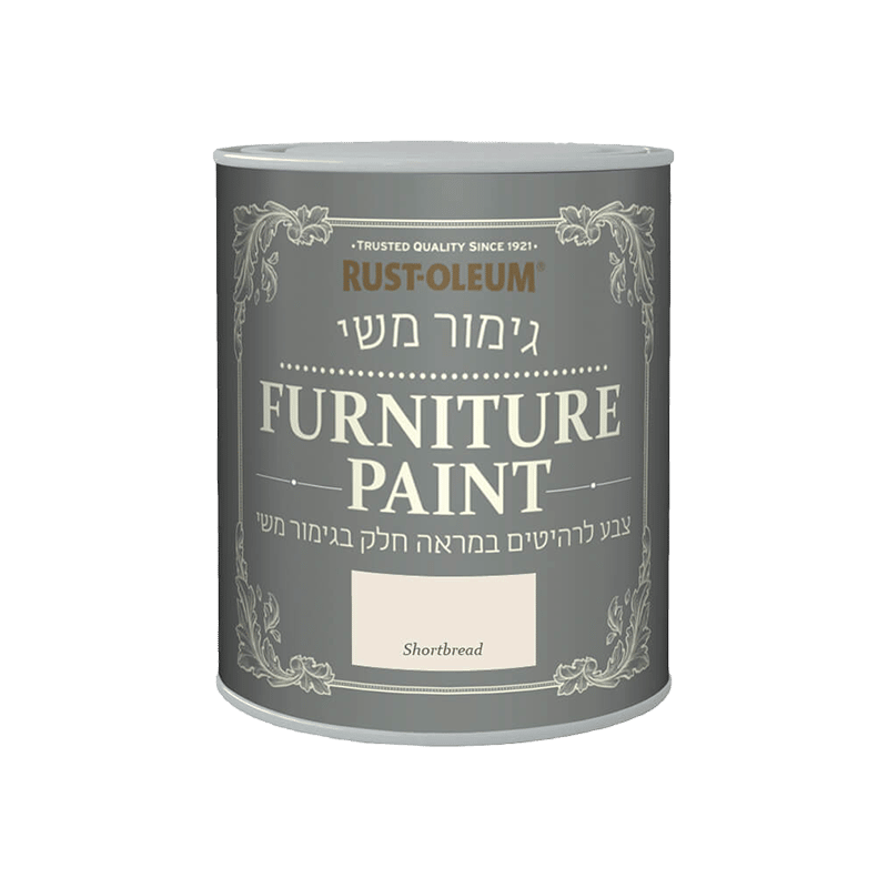 צבע לרהיטים בגימור משי Shortbread 750 מ״ל