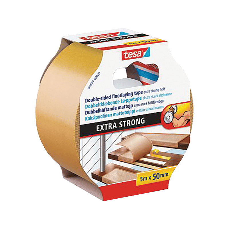 סרט דבק דו צדדי חזק לשטיחים ו-PVC לבן