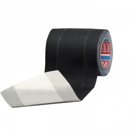 סרט תעלה Tesa 4611 שחור רוחב 150 מ"מ, אורך 25 מטר