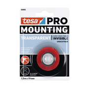 סרט דו צדדי שקוף 66965 Tesa PRO שקוף רוחב 19 מ"מ, אורך 1.5 מטר