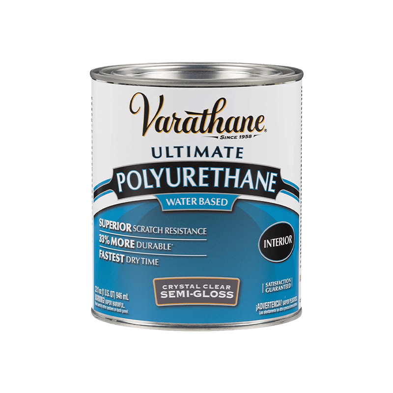 לכה לעץ לשימוש פנימי חצי מבריק 946 מ"ל