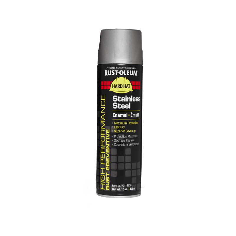 ספריי נירוסטה אפור 398 גרם