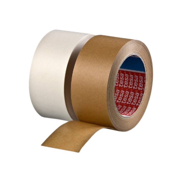 סרט נייר חום לסגירת קרטונים 4313 Tesa חום רוחב 50 מ"מ, אורך 50 מטר