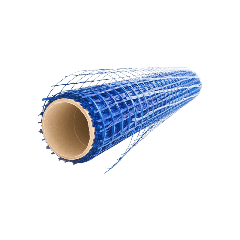רשת ליציקת בטון G120 כחול רוחב 1 מטר אורך 50 מטר