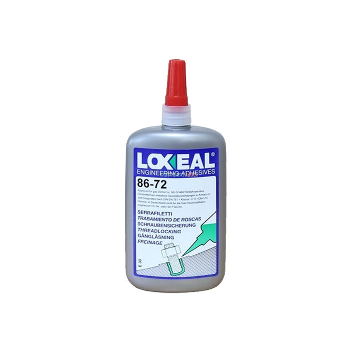 נועל תבריגים לוקסיל חזק חום גבוה 86-72 (272) אדום 250 מ"ל