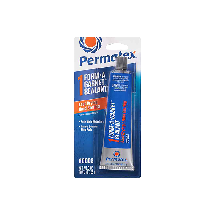 משחה לאיטום חום גבוה 1 .PERMATEX NO אפור 85 גרם