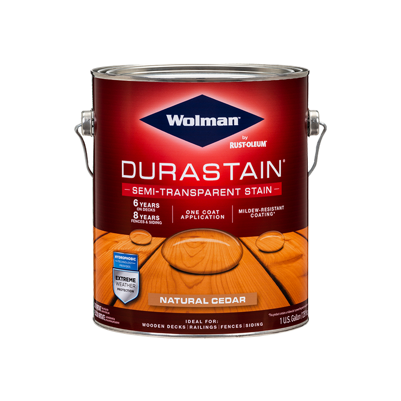 צבע לעץ חצי שקוף Durastain על בסיס מים 3.8 ליטר