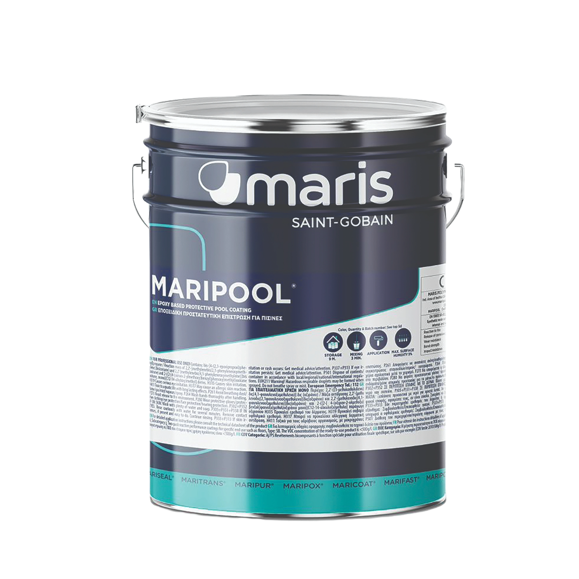 מריפול - צבע לבריכות 10 ליטר