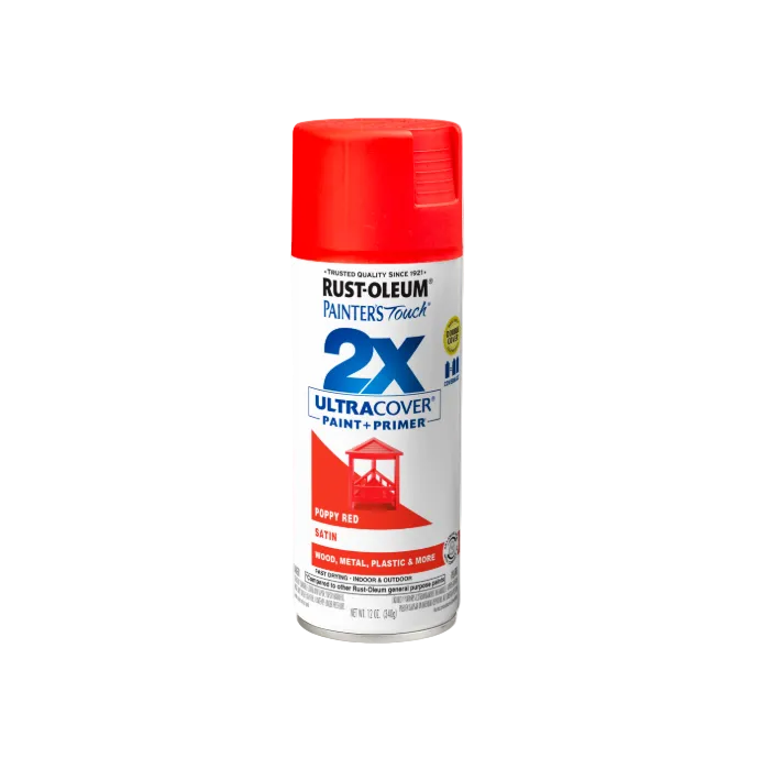 ספריי צבע 2X אדום מט 340 גרם