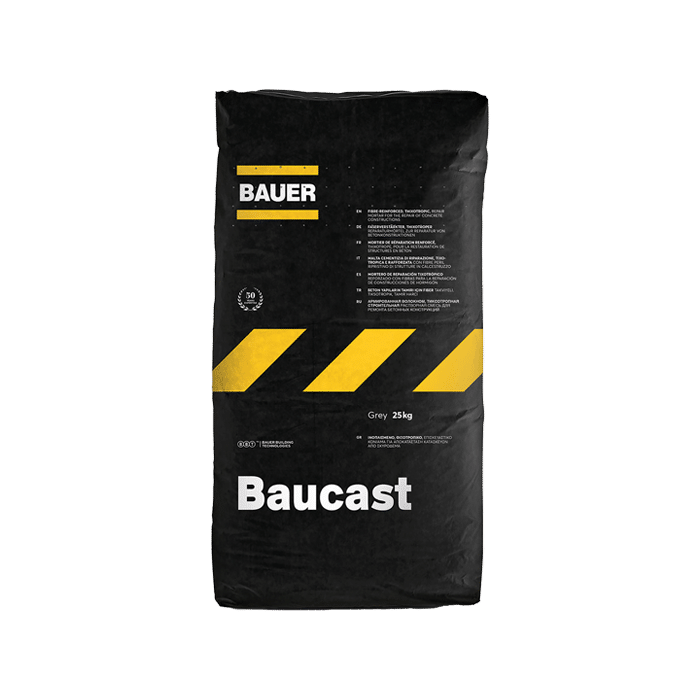 מלט baucast אפור 25 ק"ג