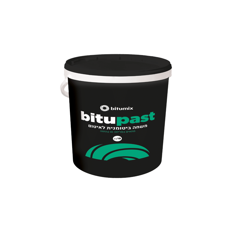 חומר איטום ביטומני Bitupast שחור 18 ק"ג