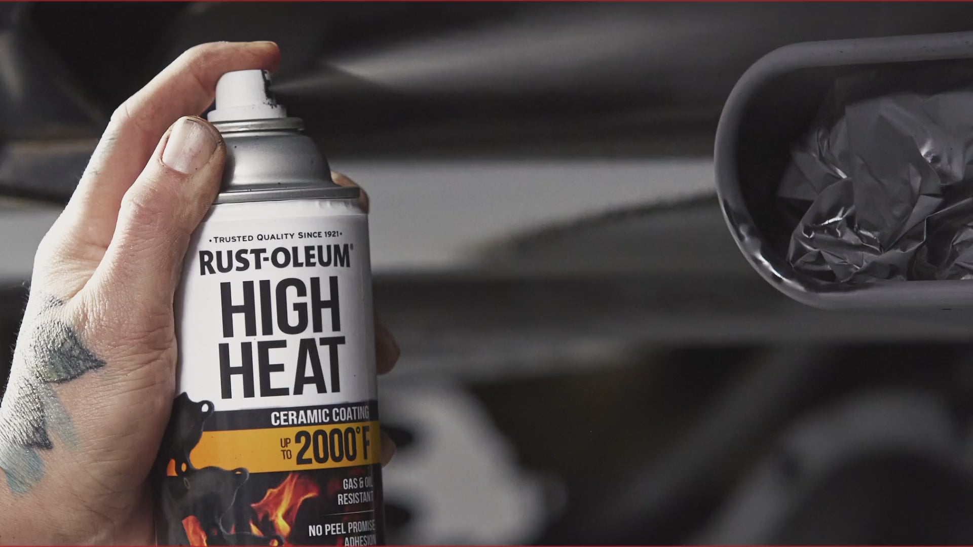 טען וידאו: ספריי פריימר עמיד בחום גבוה – ˚1100