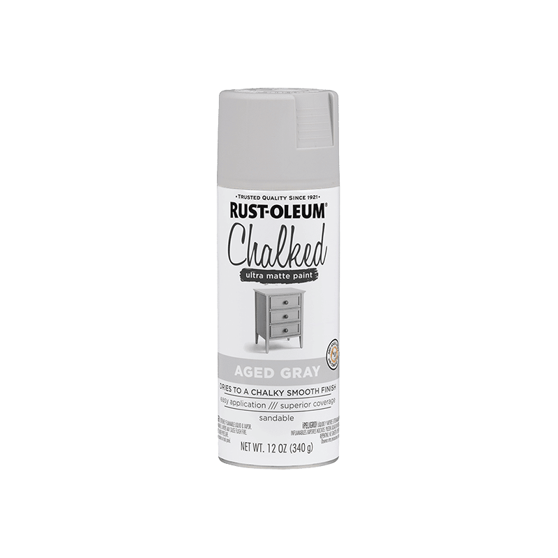 ספריי צבע שאבי שיק אפור מיושן 340 גרם